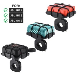 LaiMoney Bike Handlebar Bracket for Holding JBL GO4/GO3/GO2 Portable Bluetooth Speaker,Bike Speaker Mount Compatible with JBL GO4/GO3/GO2