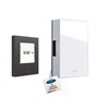 m-e KTF-120-A - Wired Doorbell Complete Set Includes Two-tone Chime