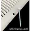 Fits 16x25 Duct Opening | Steel Return Air Grille by