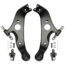 KAX Front Lower Control Arm w/Ball Joint for Lexus ES300 ES330 ES350 RX330 RX350 & Toyota Avalon Camry Highlander Solara Suspension Kit K620333 K620334 K90346 K90347 4pcs