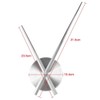 Timelike 3D Clock Hands, DIY Large Clock Hands Needles Wall