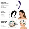 Purple Hair Extensions Set - Ponytail Hair Extension - Velvet
