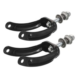 VILLCASE 2 Pack Wheelchair Front Wheel Fork Replacement Bracket with Bearing for Smooth Mobility Compatible with 7-8 Inch Swivel Wheels Front Forks for Drive Wheelchair Parts