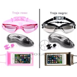 Dolores Gafas De Natación Sin Fugas Protección Uv Antiempaño Gogles