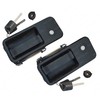 QSC Door Handle Set Pair w/ 2 Keys Right Left