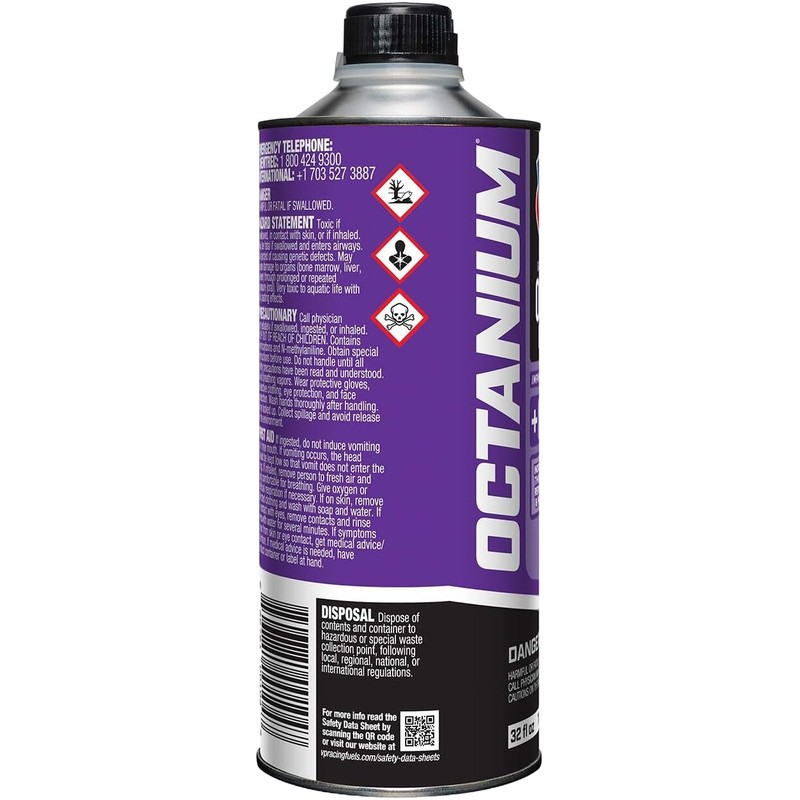 VP Racing Fuels 2855, Madditive Octanium Octane Booster Racing Formula