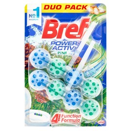 Bref Power Activ Duplo Natura Basket Toilet – Package of 2 x 50 gr – Total: 100 gr