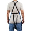 DIMWELD Leather Welding Apron With 6 pockets for men. Heavy