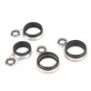 37Pcs Fishing Rod Guides Top Tip Ring Telescopic Surf Casting