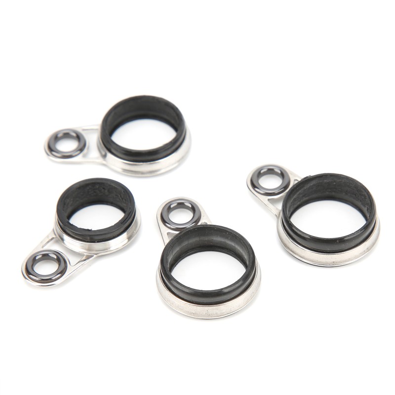 37Pcs Fishing Rod Guides Top Tip Ring Telescopic Surf Casting