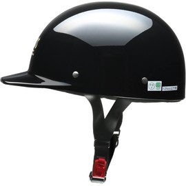 LEAD CR680 Motorcycle Helmet Cross Half Black Free
