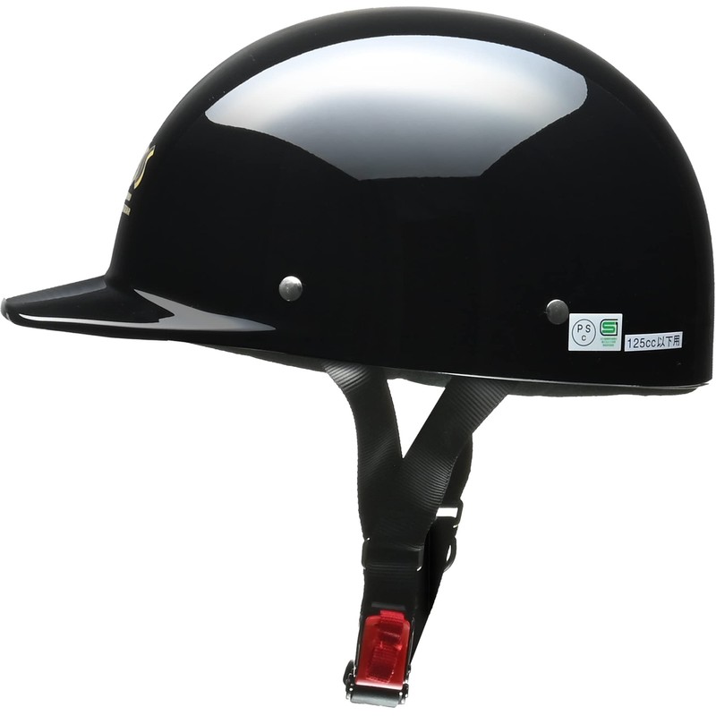 LEAD CR680 Motorcycle Helmet Cross Half Black Free