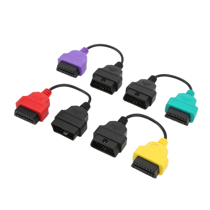 4pcs OBD2 Scanner Cable Adapter Diagnostic Connector Car Scan Tool