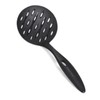 Tupperware Handy Kitchen Aid Pasta Spoon Slotted Spoon Strainer Black