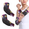 Crash Pad Youth Children Basketball Knee Sleeves, Elbow Pads, Anti-Collision