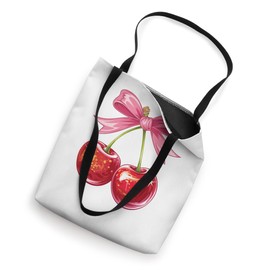 Cute Cherries | Cherry Bow | Cherry Fashion Tote Bag