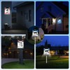 WEILAILIFE Solar Powered Deck Lights for Sign, Outdoor Solar Sign