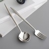 (10x10)(Shine Silver) Dessert Fork Spoon_(2736699) / (텐바이텐)(샤인실버) 디저트 포크 스푼(2736699)