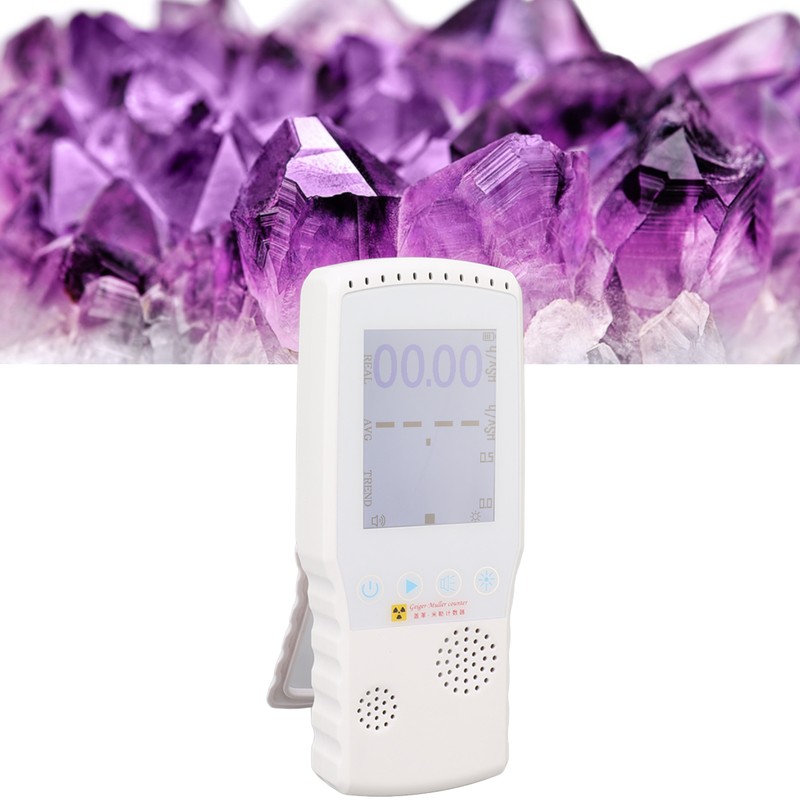 Geiger Counter Nuclear Radiation Detector USB Charging Handheld Beta Gamma