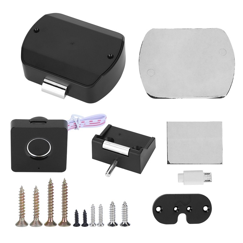 Intelligent Fingerprint Lock Smart Electric Drawer Cabinet Lock for Home