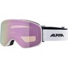 ALPINA Slope Q-Lite Mirrored, Contrast-Enhancing OTG Ski Goggles with 100%