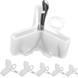 OKAWASI 100 Pcs Hook Covers Fishing Hook Safety Caps 5 Sizes 20 Pieces Each Tackle Lure Cap Holder Lightweight Easy to Install Safety Protection Fishing Tackle