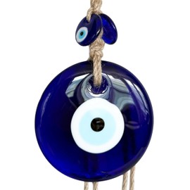 Evil Eye,Turkish Eye, Lucky Eye, Evil Eye Wall Hanging, Nazar Amulet, Lucky Amulet (15 x 37 cm)