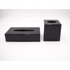 Cube Tissue Box Holders (Matt Black)