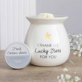 "Lucky Stars" Wax Melt Burner Gift Set with Melts