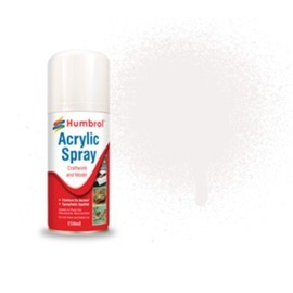 Humbrol Parcel Post 150ml Acrylic Matte Varnish Spray