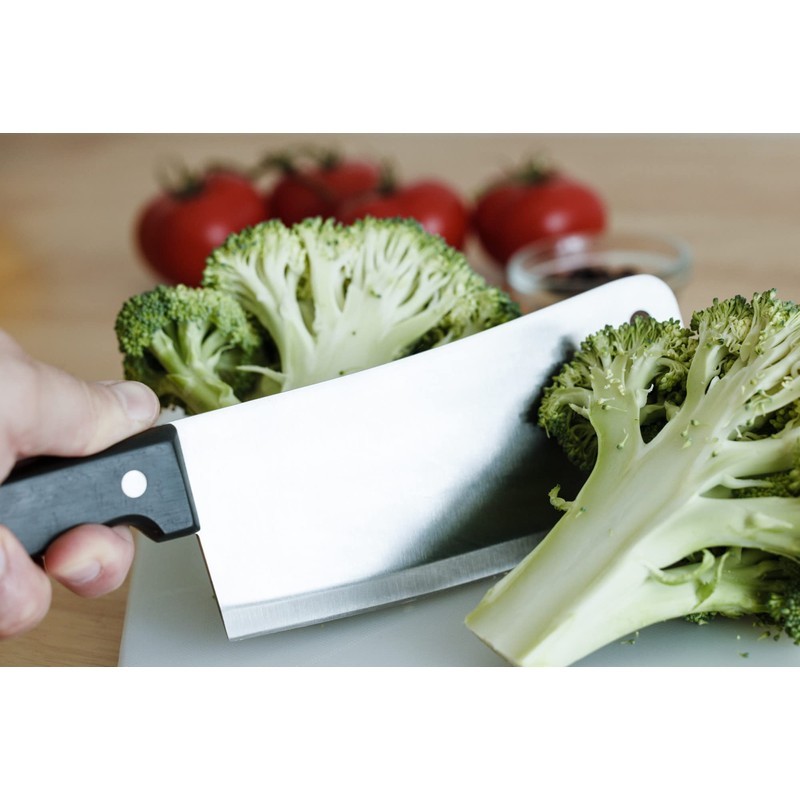 Chef Craft: Select Meat Cleaver, 7 Inch Blade 12 Inches