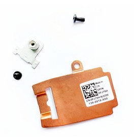 Fleshy Leaf M.2 2230 SSD Heatsink Thermal Shield 0FJ75H w/Support Bracket 0MHKK8 Replacement for Dell Alienware M15 R5 Ryzen Edition M15 R6 Gaming Laptop FJ75H MHKK8