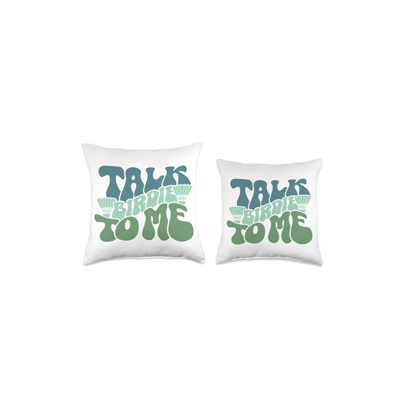 Talk Birdie To Me Throw Pillow