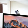 Somikon Webcam with Light: Full HD USB Webcam with LED