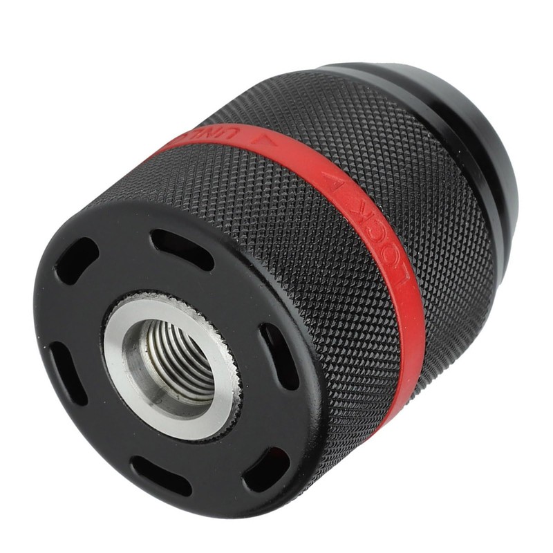 2Pcs Keyless Drill Chuck Adapter, 1/2-20UNF Mount 2~13mm Quick Change