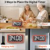 VOCOO Digital Kitchen Timer with 7.8” Extra Large Display, Magnetic