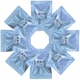 8 Packs Car Air Fresheners Solid Fragrance Replacement Pads, Propeller Air Outlet Vent Fresheners Refill, Car Perfume Suitable for Car Interior Decoration (8 Packs)
