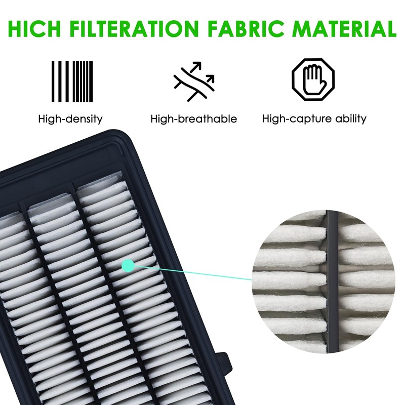 Cabin & Engine Air Filter Combo for Civic L4 1.5L