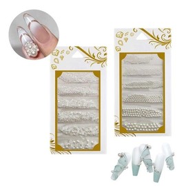 [Out_62] Decorative Flower Pearl Stones, Pearl Stones, 6 Sizes, 6 Types - GSTON_-_170／FREE / [아우트_62]연출용 꽃진주스톤 진주스톤 6사이즈 6종 - GSTON_-_170／FREE