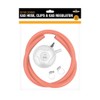Milestone Camping 20489 Butane 21mm Gas Regulator with Hose and