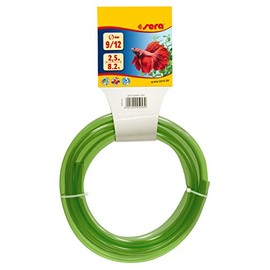 sera 45053 2.5 m Hose for Acquarium 9/12, Green
