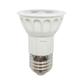 Anyray LED JDR Light Bulb Dimmable 120V - Cool White 5W=(50W Halogen Replacement) E26 / E27 Medium Base 130V