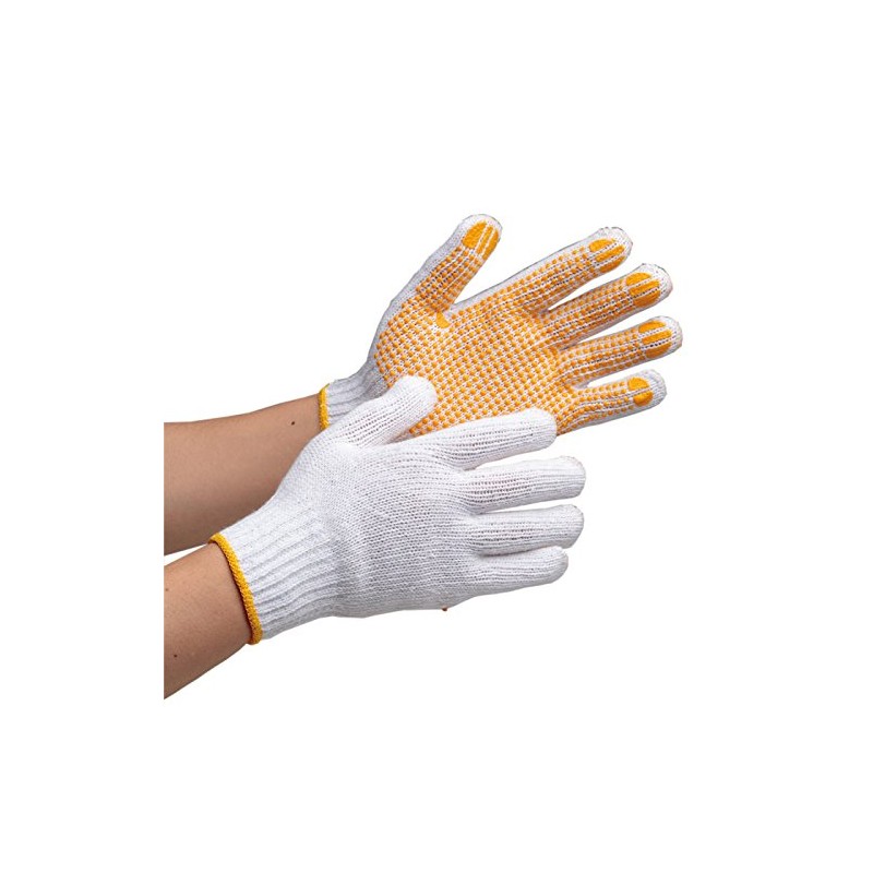 Midori Anzen MHG400 Anti-Skid Work Gloves, Men's, 12 Pairs