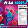 Toztecas Wild Drops, Chewy Gummies, Spicy Fruit Flavored Candy, 2.8