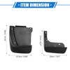 VekAuto Mud Flaps Kit Compatible for Honda Accord (Sedan) 2003-2007,
