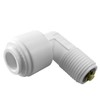Fixed Elbow Check Valve 1/8 MPT x 1/4 Qucik Connect