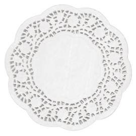 "Paper Doily Round 12" Pack quantity: 250"