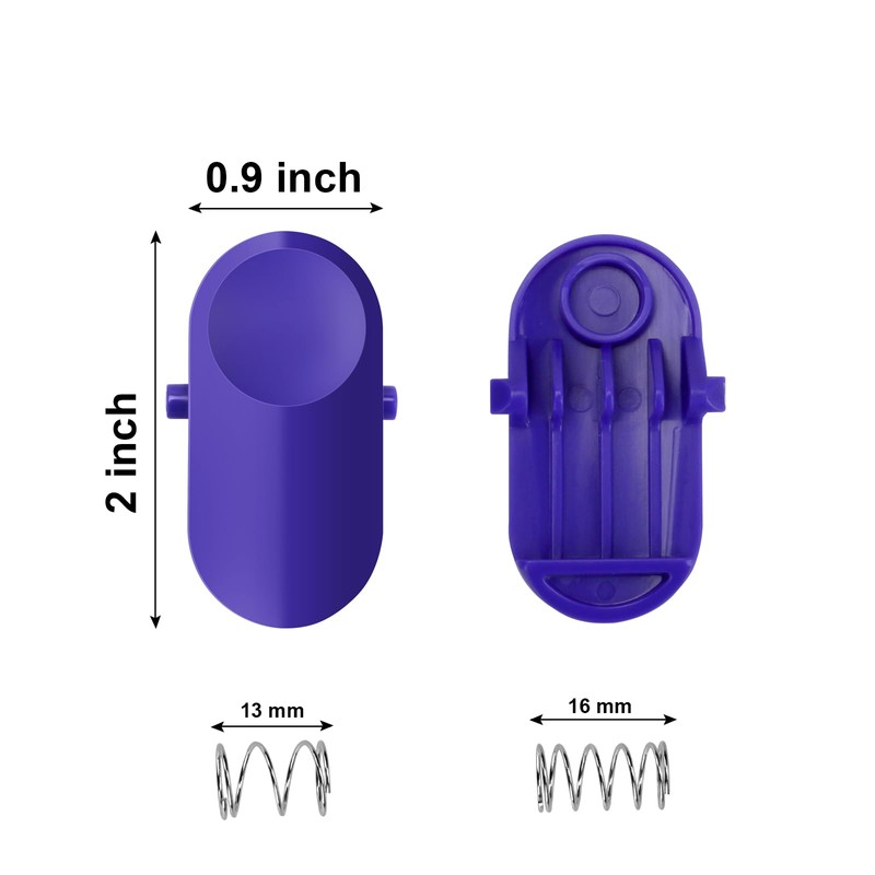 Vacuum Blue Release Catch & Spring Fit for Dyson Stick