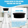 4pcs Bottle Lids for Sodastream Glass Bottle, Silicone Drink Water