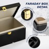 WEKUBA Faraday Box with 3 Pack Faraday Pouches, for Car
